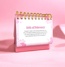 Load image into Gallery viewer, Her Book Of Inspiration Vol 2 Desk Calendar