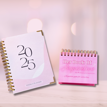 Load image into Gallery viewer, 2025 Planner and Desk Calendar Bundle