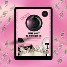 Load image into Gallery viewer, How To Make Money With Your Content