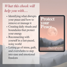 Load image into Gallery viewer, Protect Your Peace