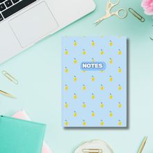 Load image into Gallery viewer, Blue Lemon Hardback Notebook