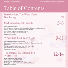 Load image into Gallery viewer, The Self-Worth Reset