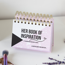 Load image into Gallery viewer, Her Book Of Inspiration Desk Calendar