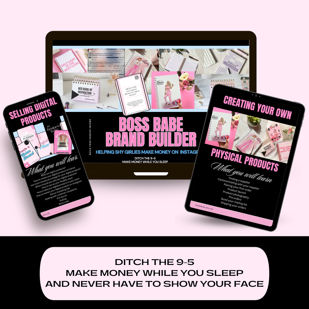 NEW Boss Babe Brand Builder eBook