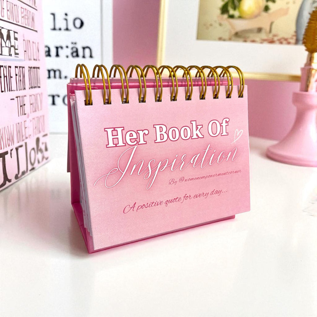Her Book Of Inspiration Vol 2 Desk Calendar