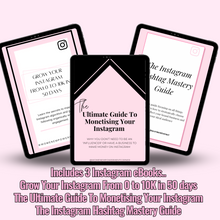Load image into Gallery viewer, Start Your Instagram Business eBook Bundle
