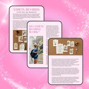 NEW💖 Create a Vision Board eBook