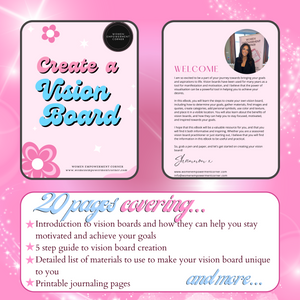 NEW💖 Create a Vision Board eBook