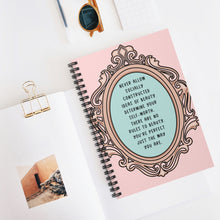 Load image into Gallery viewer, Mirror Illustrated Spiral Notebook, Ruled Line
