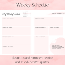 Load image into Gallery viewer, 2022 Weekly Planner | Hello 2022 Planner
