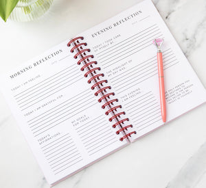 Desk Calendar and Self Care Journal Bundle